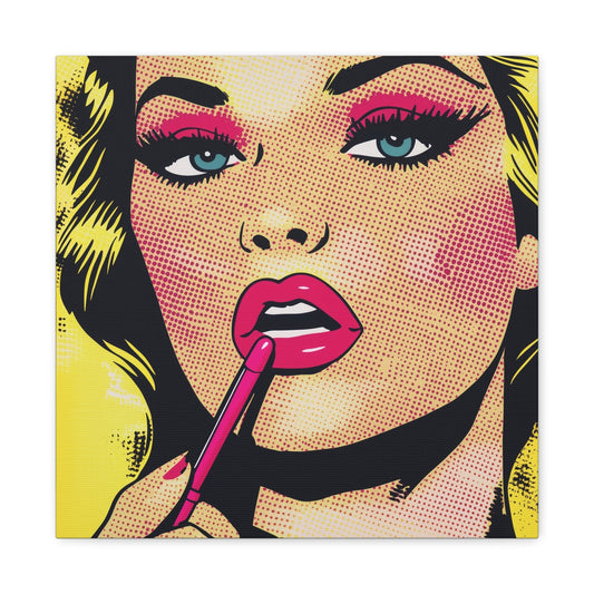 Canvas 16″ x 16″ / 1.25" The Search For Love (not money), Stretched Matte Canvas