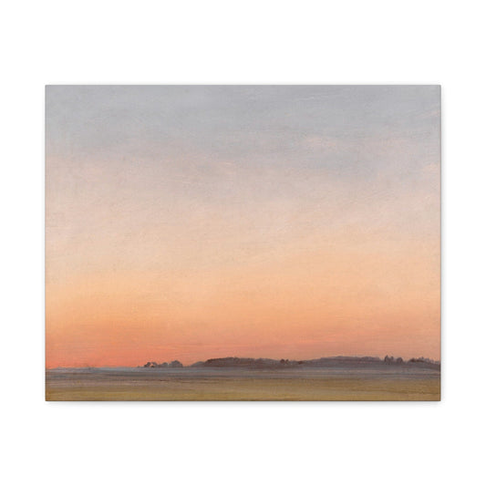 Canvas 20″ x 16″ (Horizontal) / 1.25" Landscape (1835-1845) oil painting by Circle of Carl Rottmann Matte Stretched Canvas