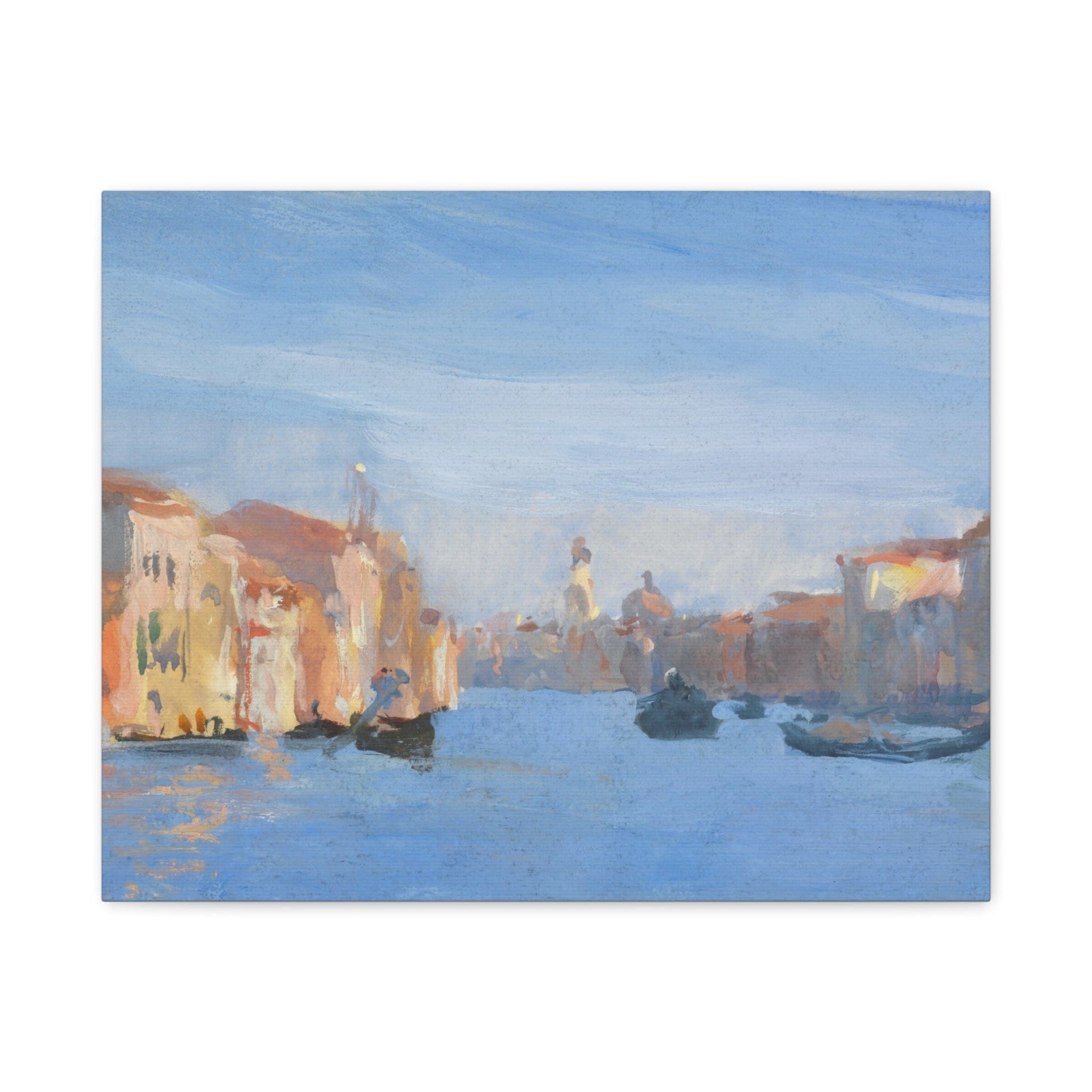 Canvas 20″ x 16″ (Horizontal) / 1.25" Venice (1821–1906) by Hercules Brabazon, Stretched Matte Canvas