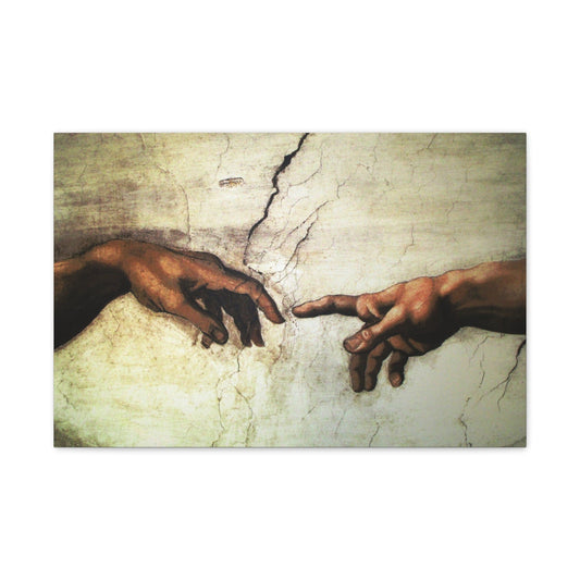 Canvas 24″ x 16″ (Horizontal) / 1.25" Sistine Chapel Ceiling, Stretched Matte Canvas