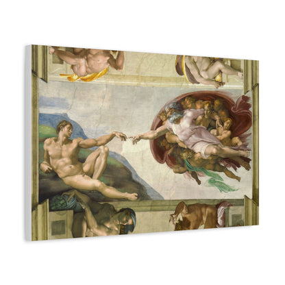 Canvas Creation of Adam, Stretched Matte Canvas