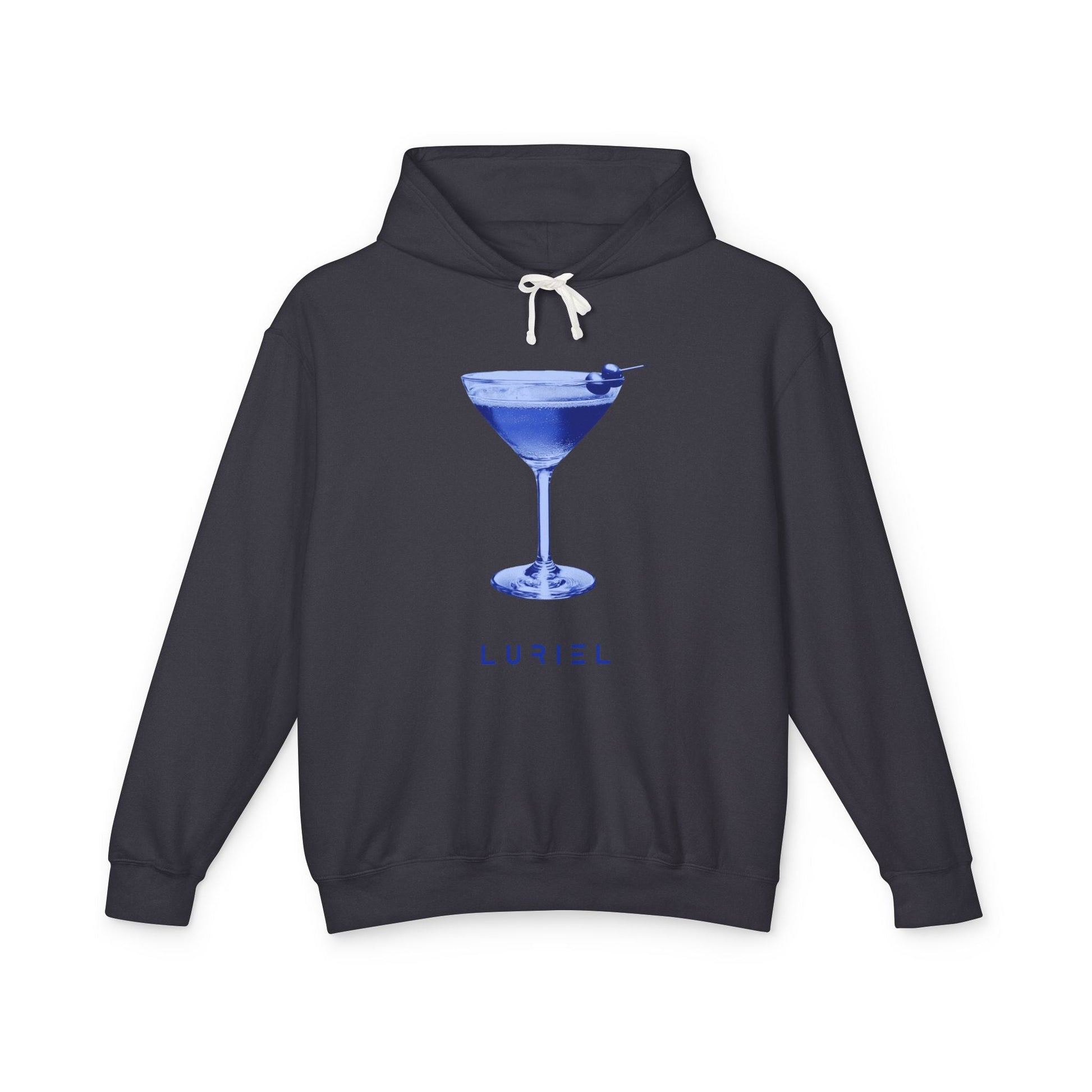 Hoodie Black / S Blue Martini Unisex 100% Cotton Hooded Sweatshirt