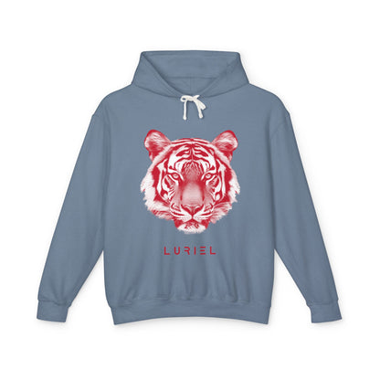 Hoodie Blue Jean / S Seeing Red But Staying Chill Unisex 100% Cotton Hooded Sweatshirt