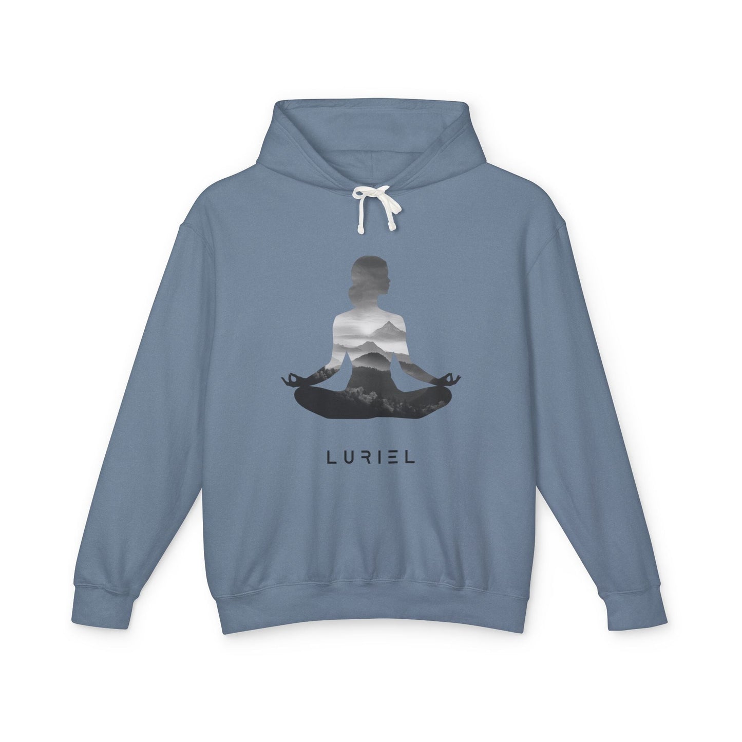 Hoodie Blue Jean / S Zen Unisex 100% Cotton Hooded Sweatshirt
