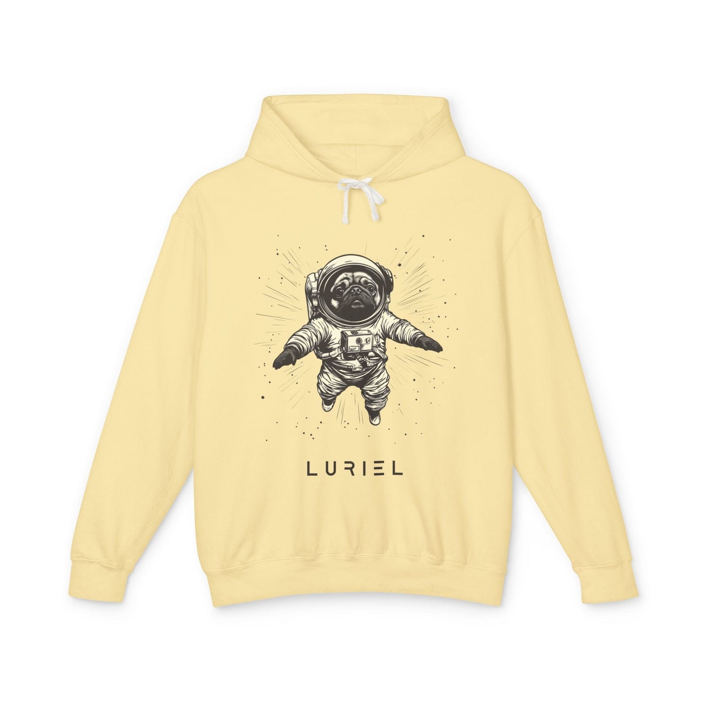 Hoodie Butter / S Cosmo Pug Unisex 100% Cotton Hooded Sweatshirt