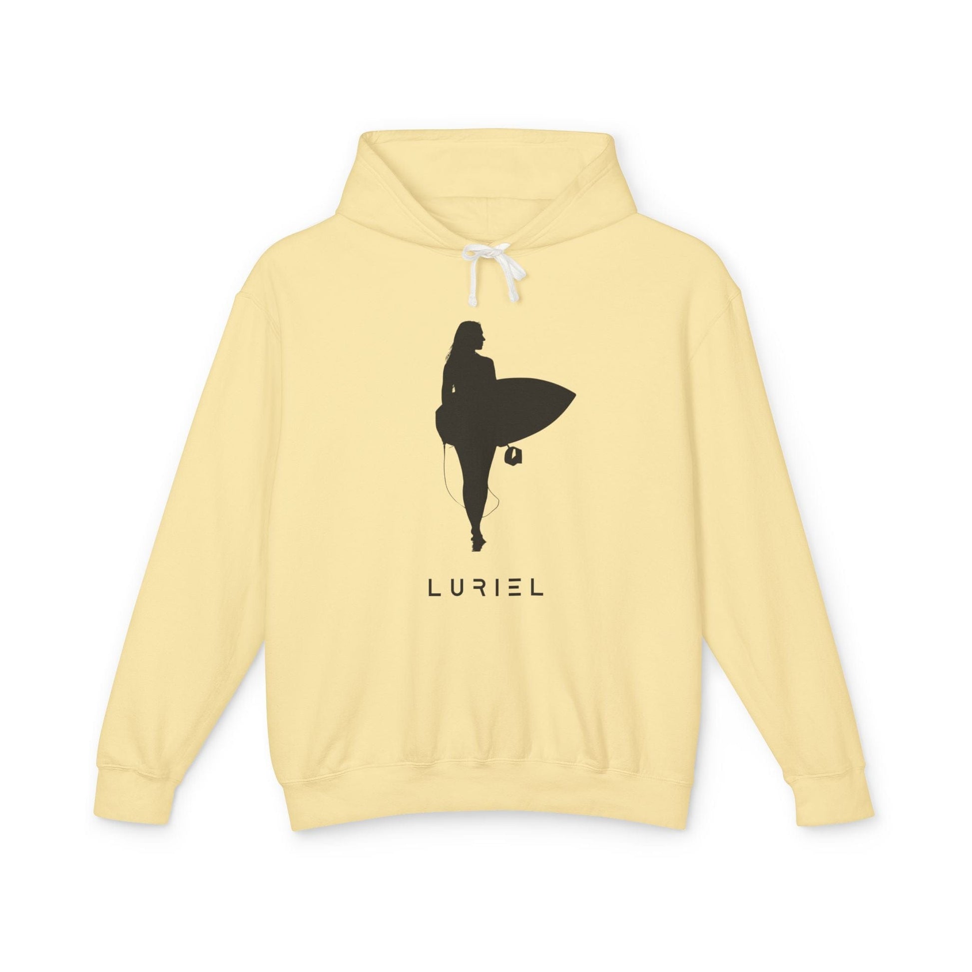 Hoodie Butter / S Surfer Girl Black Unisex 100% Cotton Hooded Sweatshirt