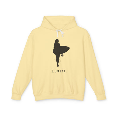Hoodie Butter / S Surfer Girl Black Unisex 100% Cotton Hooded Sweatshirt