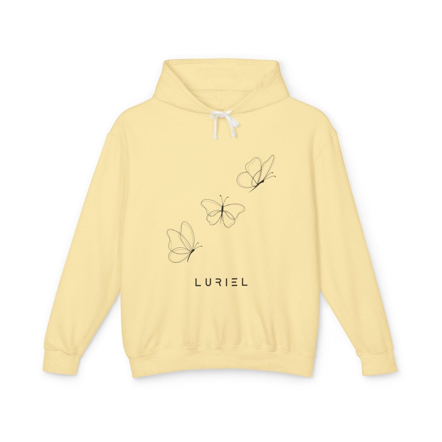 Hoodie Butter / S The Butterfly Effect Unisex 100% Cotton Hooded Sweatshirt