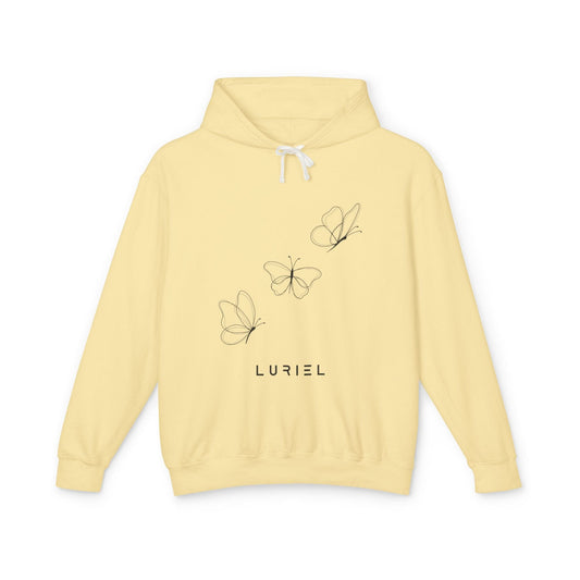 Hoodie Butter / S The Butterfly Effect Unisex 100% Cotton Hooded Sweatshirt