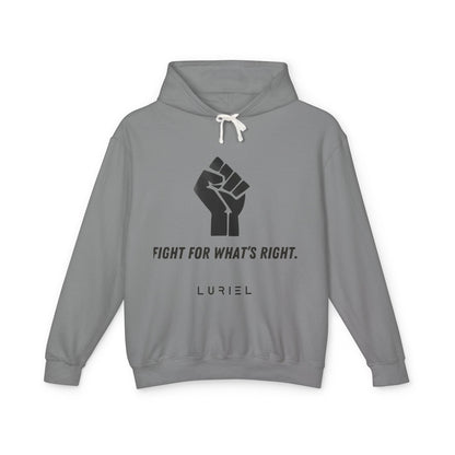 Hoodie Grey / S Never Give Up Unisex 100% Cotton Hooded Sweatshirt