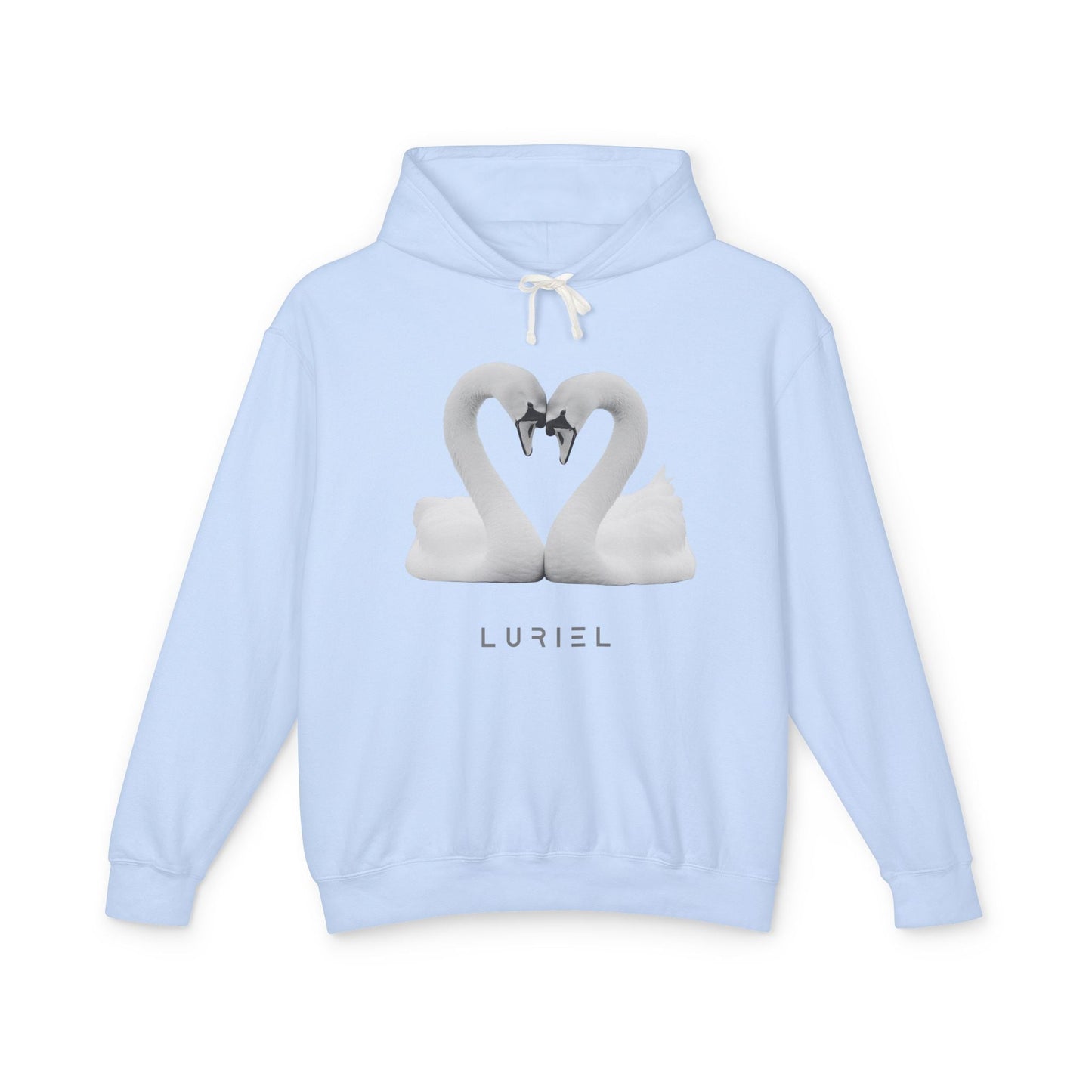 Hoodie Hydrangea / S Love, Love, Love 100% Cotton Hooded Sweatshirt