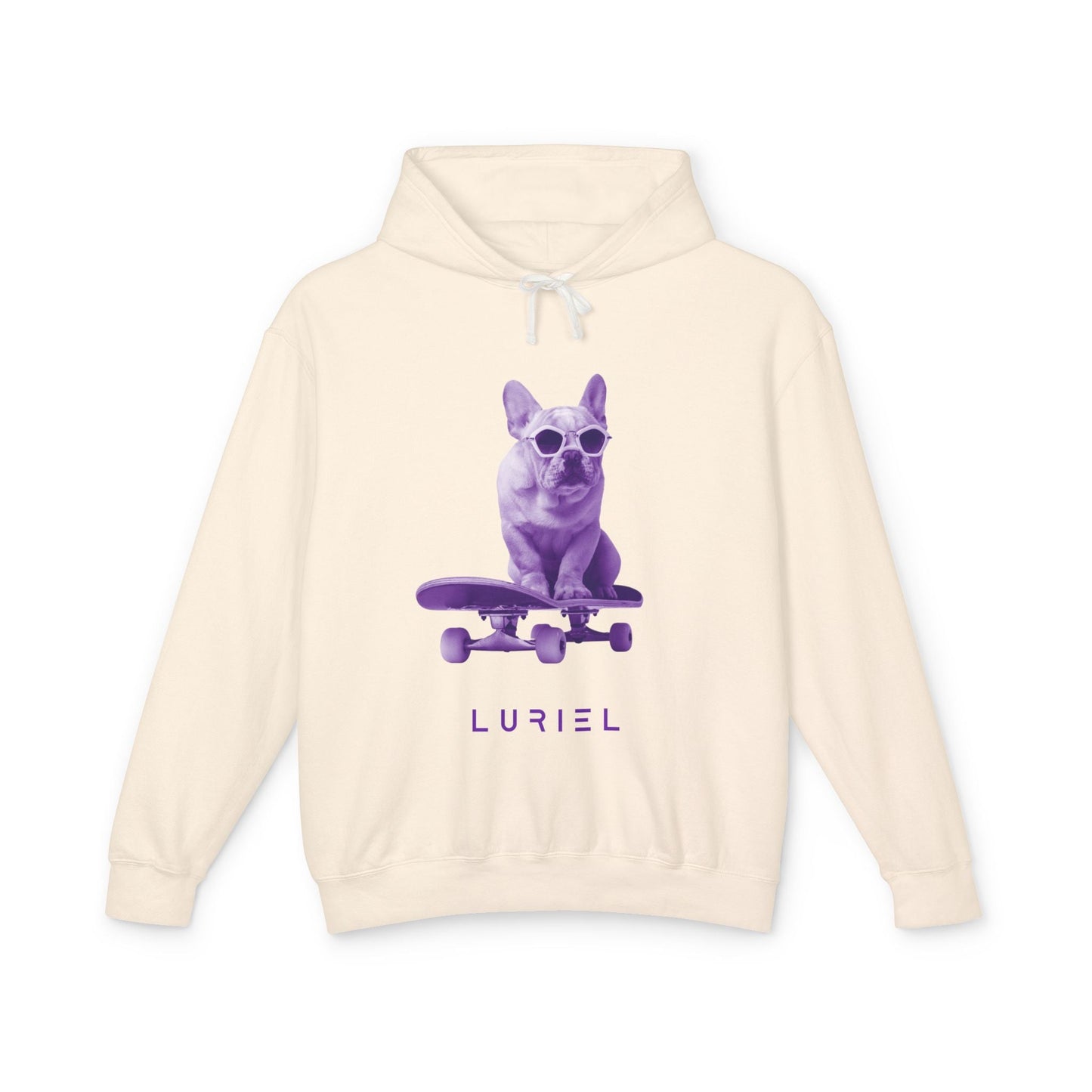 Hoodie Ivory / S Mister Boarda Boarda Unisex 100% Cotton Hooded Sweatshirt