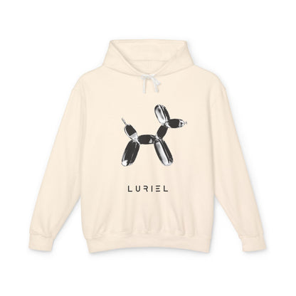 Hoodie Ivory / S Poodle Unisex 100% Cotton Hooded Sweatshirt