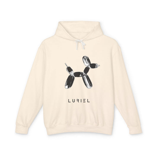 Hoodie Ivory / S Poodle Unisex 100% Cotton Hooded Sweatshirt