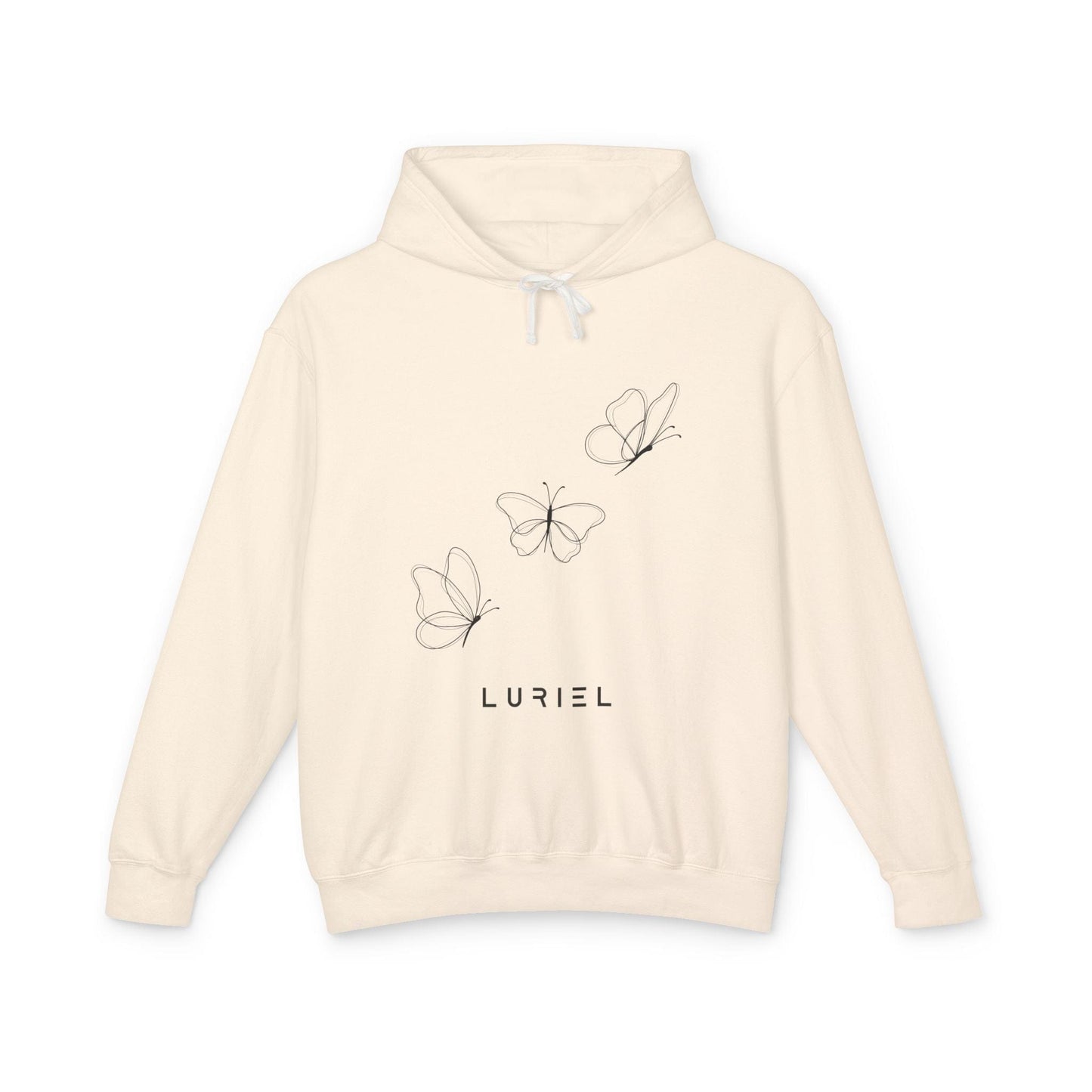 Hoodie Ivory / S The Butterfly Effect Unisex 100% Cotton Hooded Sweatshirt