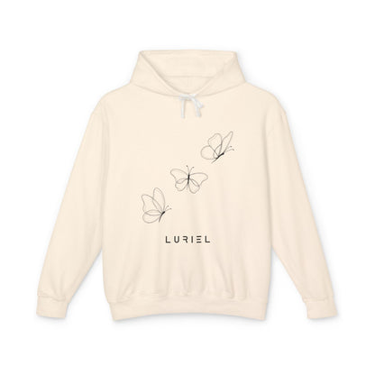 Hoodie Ivory / S The Butterfly Effect Unisex 100% Cotton Hooded Sweatshirt