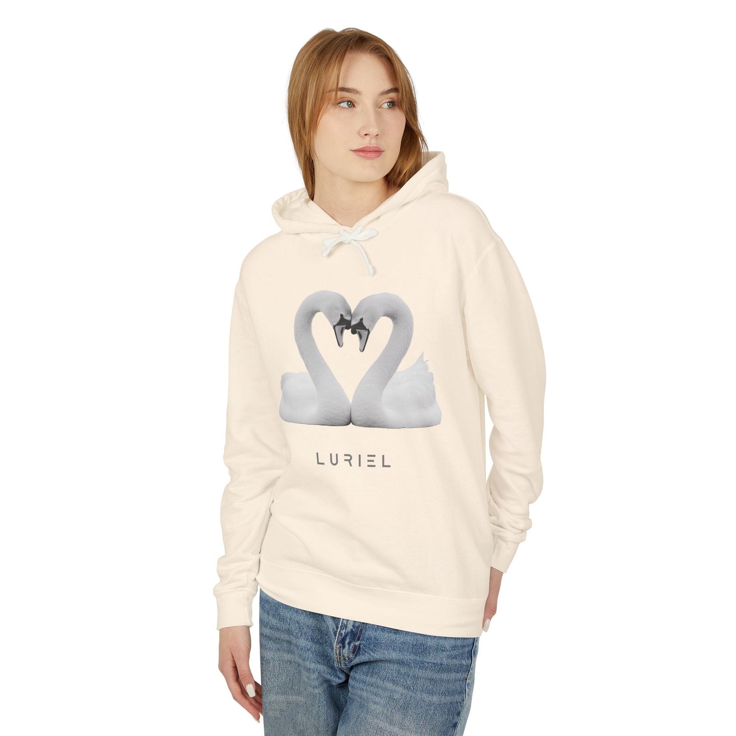 Hoodie Love, Love, Love 100% Cotton Hooded Sweatshirt