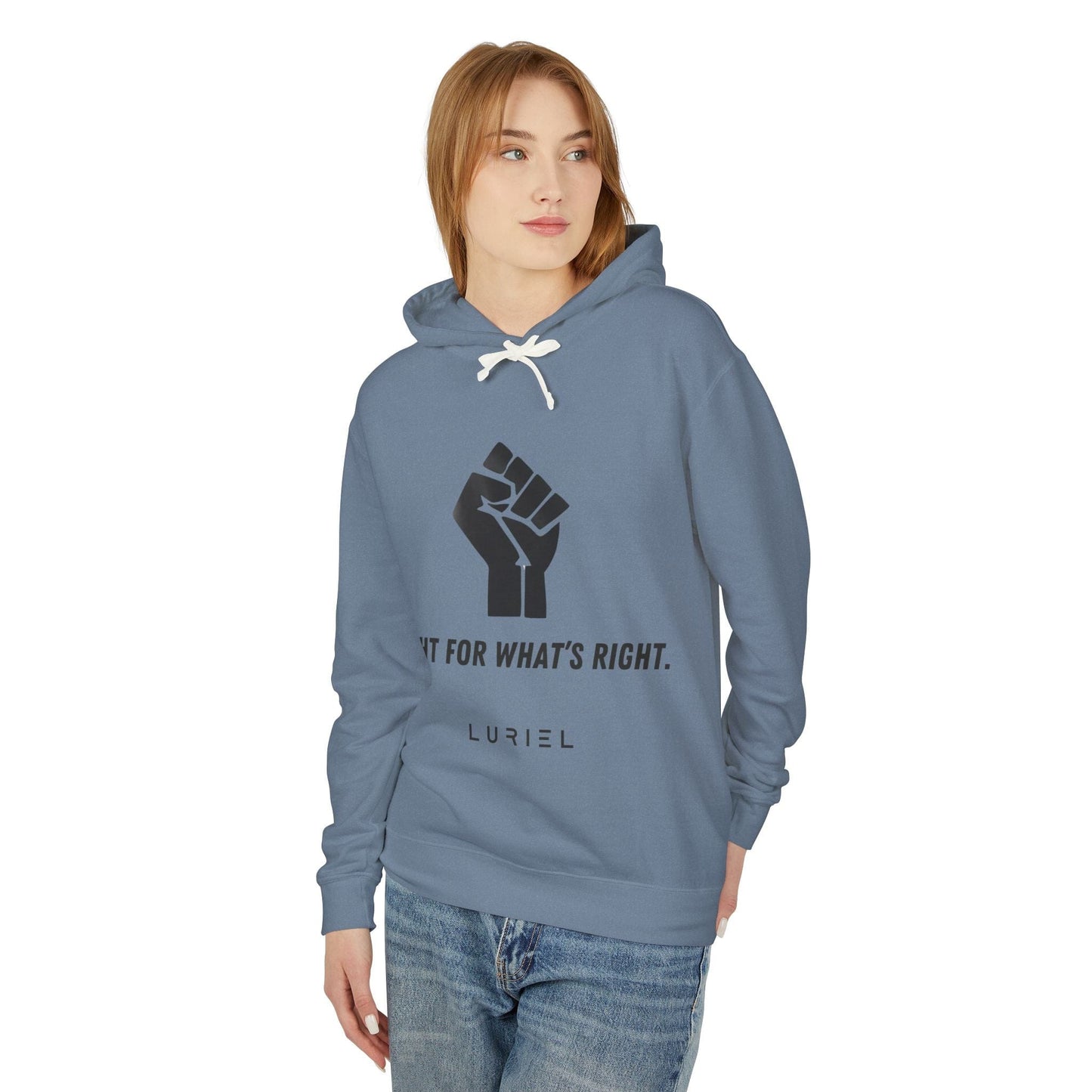 Hoodie Never Give Up Unisex 100% Cotton Hooded Sweatshirt