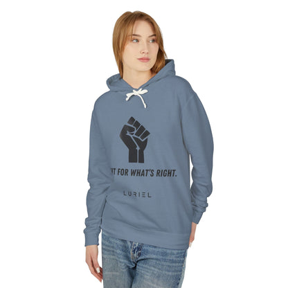 Hoodie Never Give Up Unisex 100% Cotton Hooded Sweatshirt