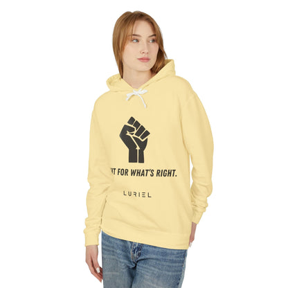 Hoodie Never Give Up Unisex 100% Cotton Hooded Sweatshirt