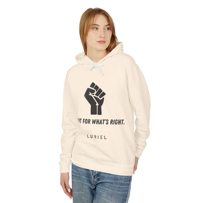 Hoodie Never Give Up Unisex 100% Cotton Hooded Sweatshirt