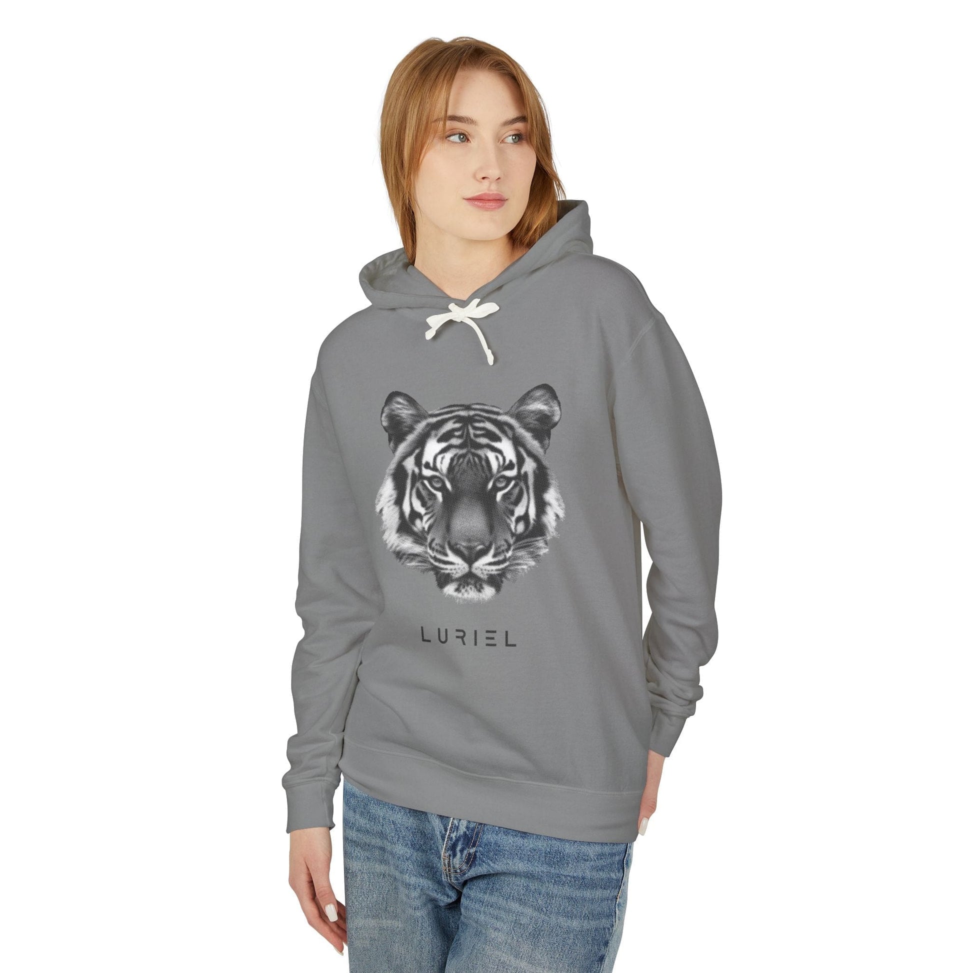 Hoodie Paper Tiger Unisex 100% Cotton Hooded Sweatshirt