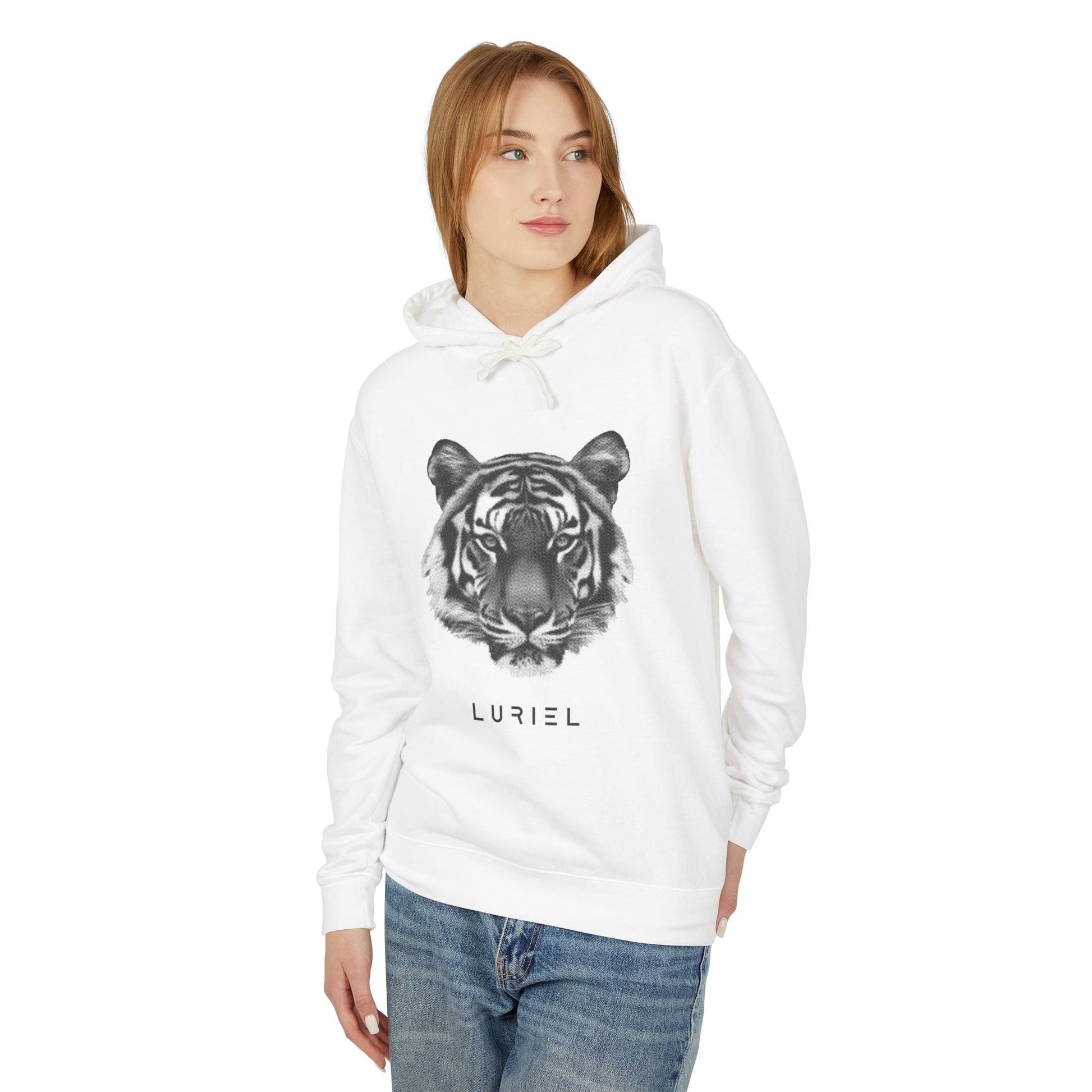 Hoodie Paper Tiger Unisex 100% Cotton Hooded Sweatshirt