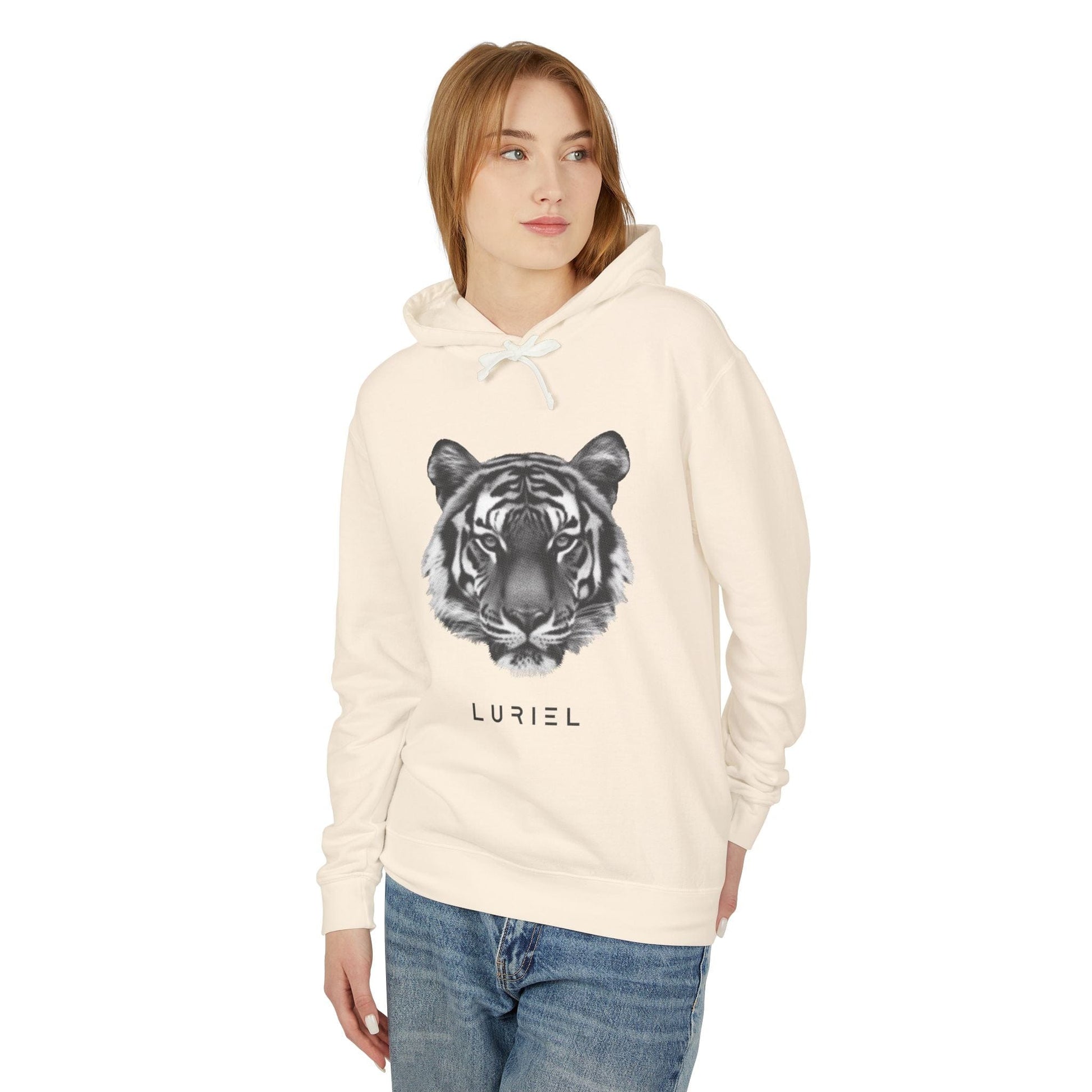 Hoodie Paper Tiger Unisex 100% Cotton Hooded Sweatshirt