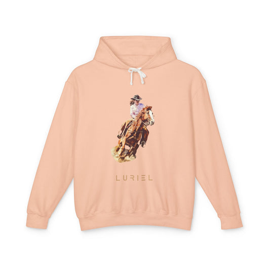 Hoodie Peachy / S Gidyup Unisex 100% Cotton Hooded Sweatshirt