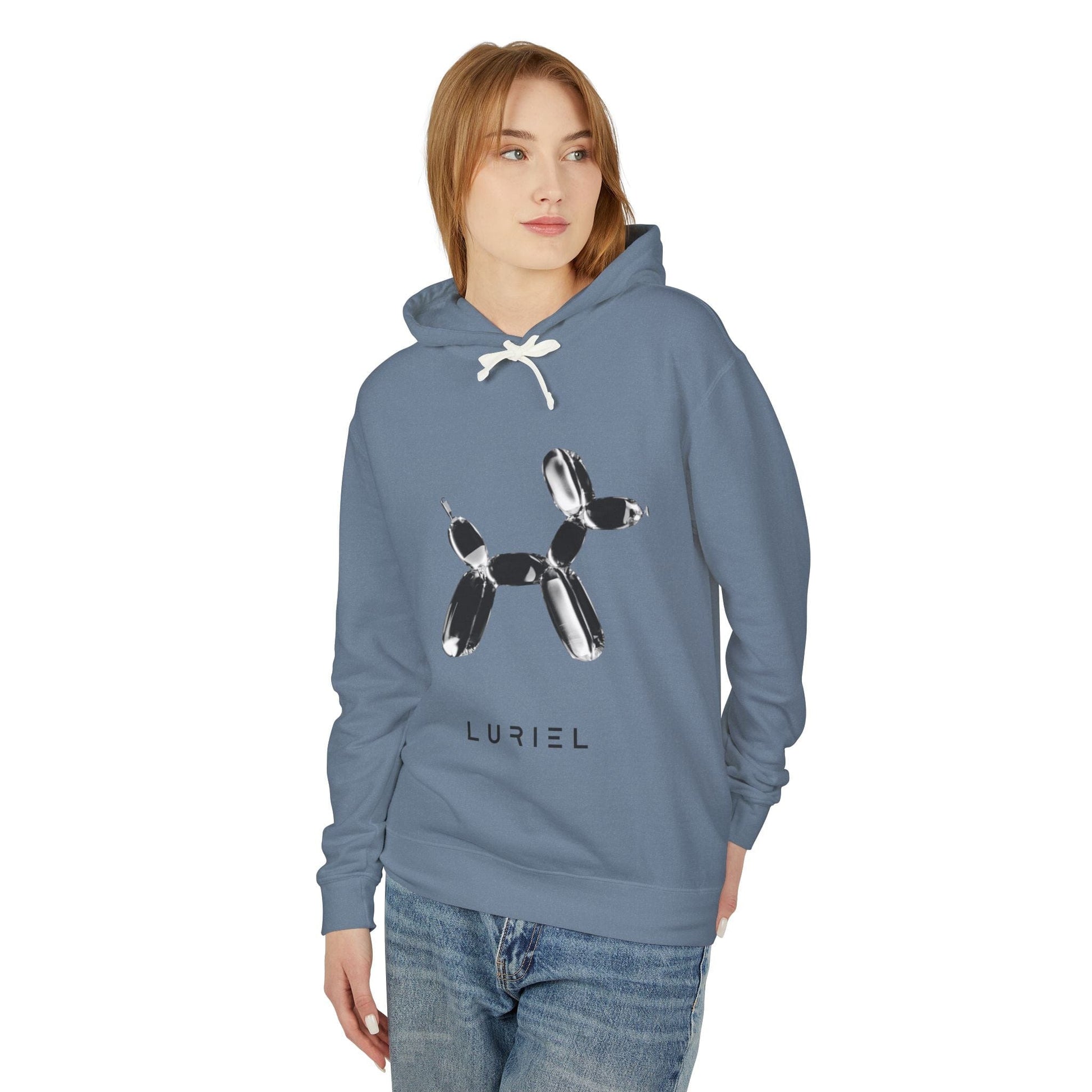 Hoodie Poodle Unisex 100% Cotton Hooded Sweatshirt
