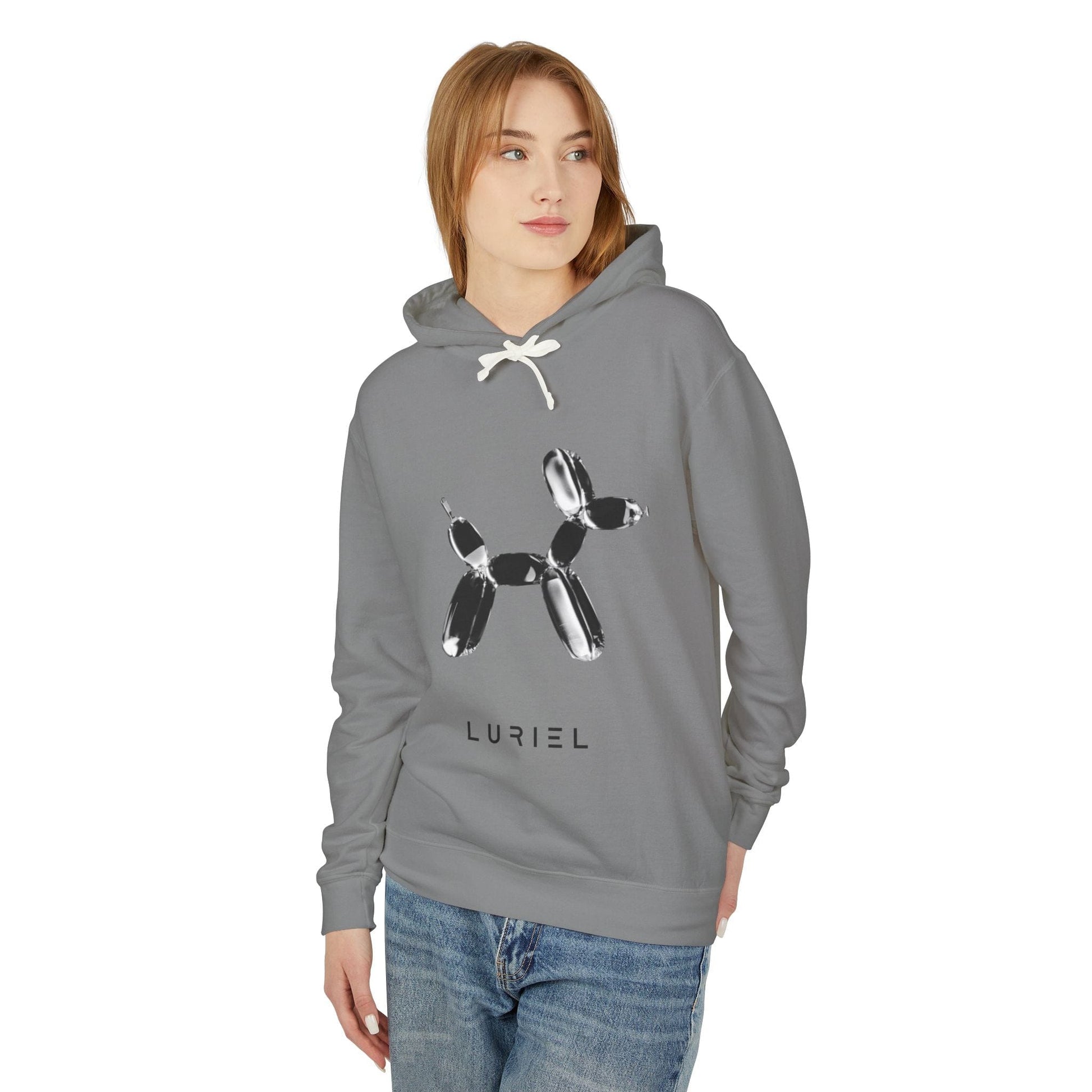 Hoodie Poodle Unisex 100% Cotton Hooded Sweatshirt