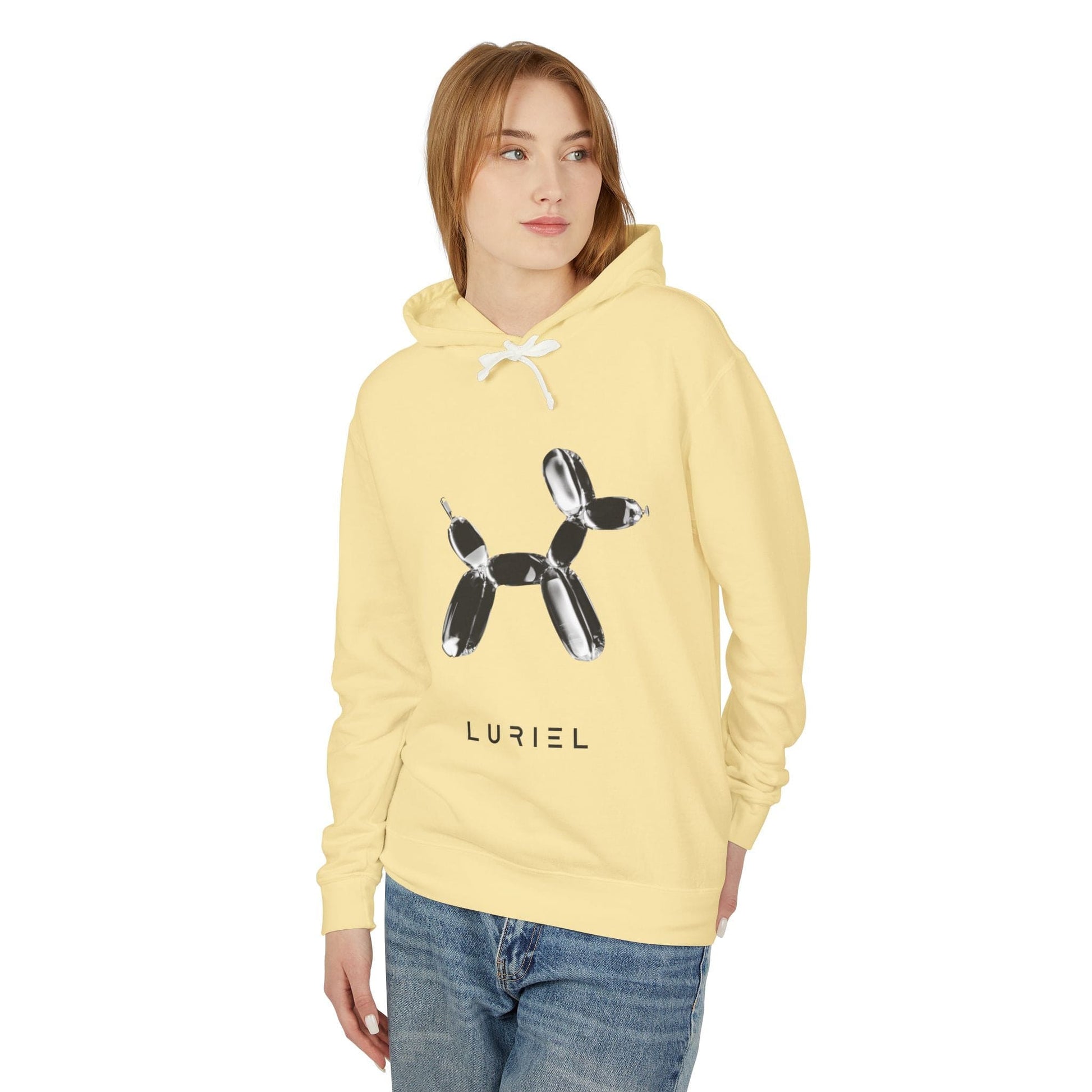 Hoodie Poodle Unisex 100% Cotton Hooded Sweatshirt