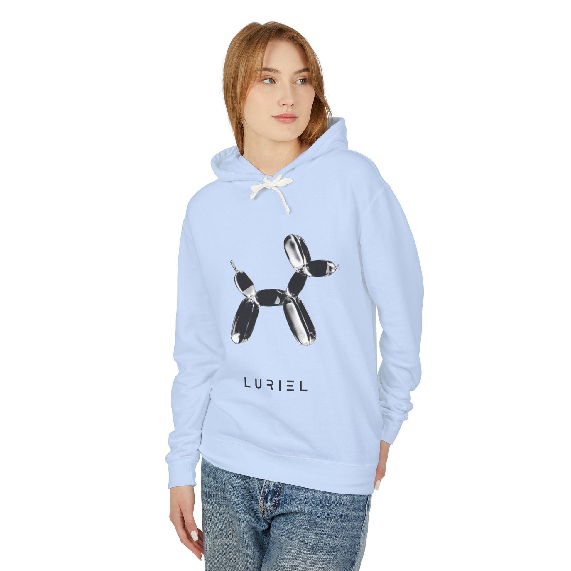 Hoodie Poodle Unisex 100% Cotton Hooded Sweatshirt