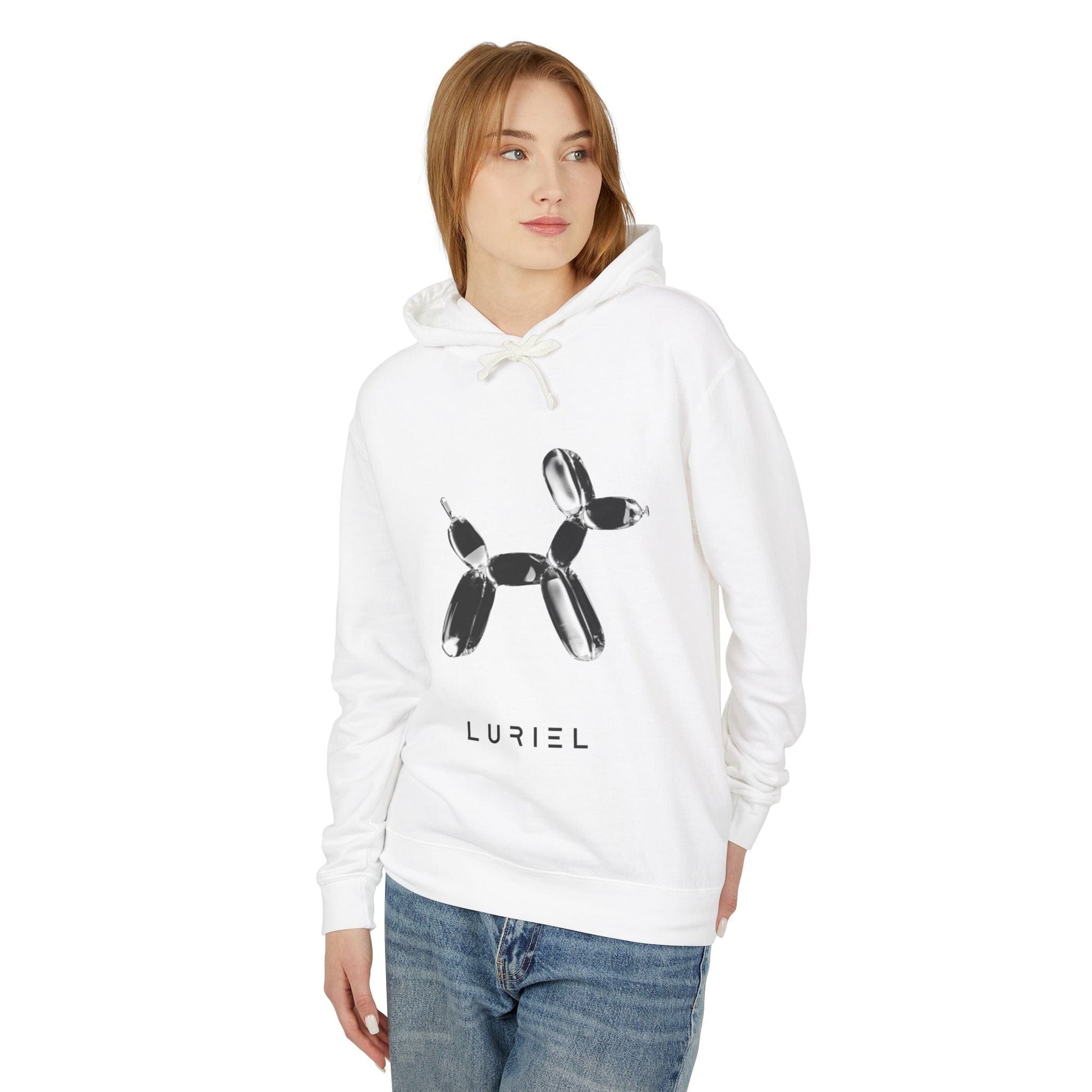 Hoodie Poodle Unisex 100% Cotton Hooded Sweatshirt