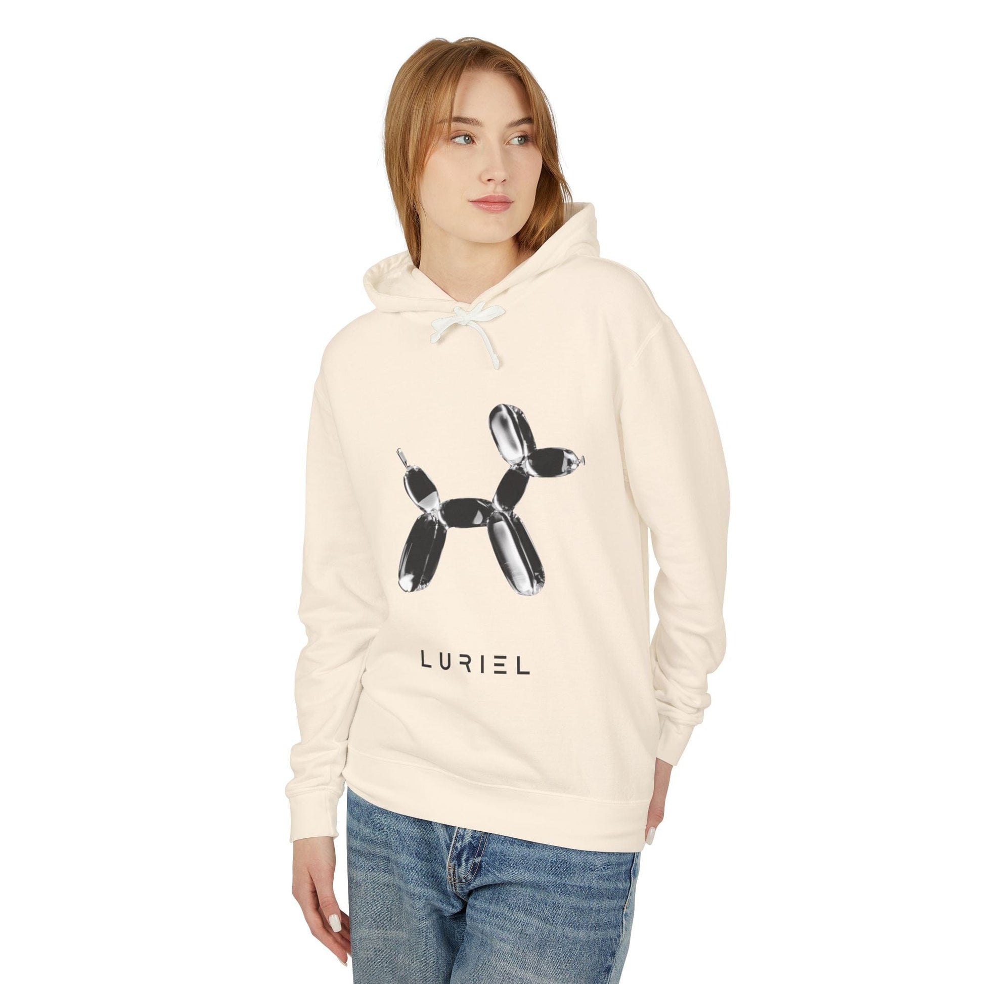 Hoodie Poodle Unisex 100% Cotton Hooded Sweatshirt