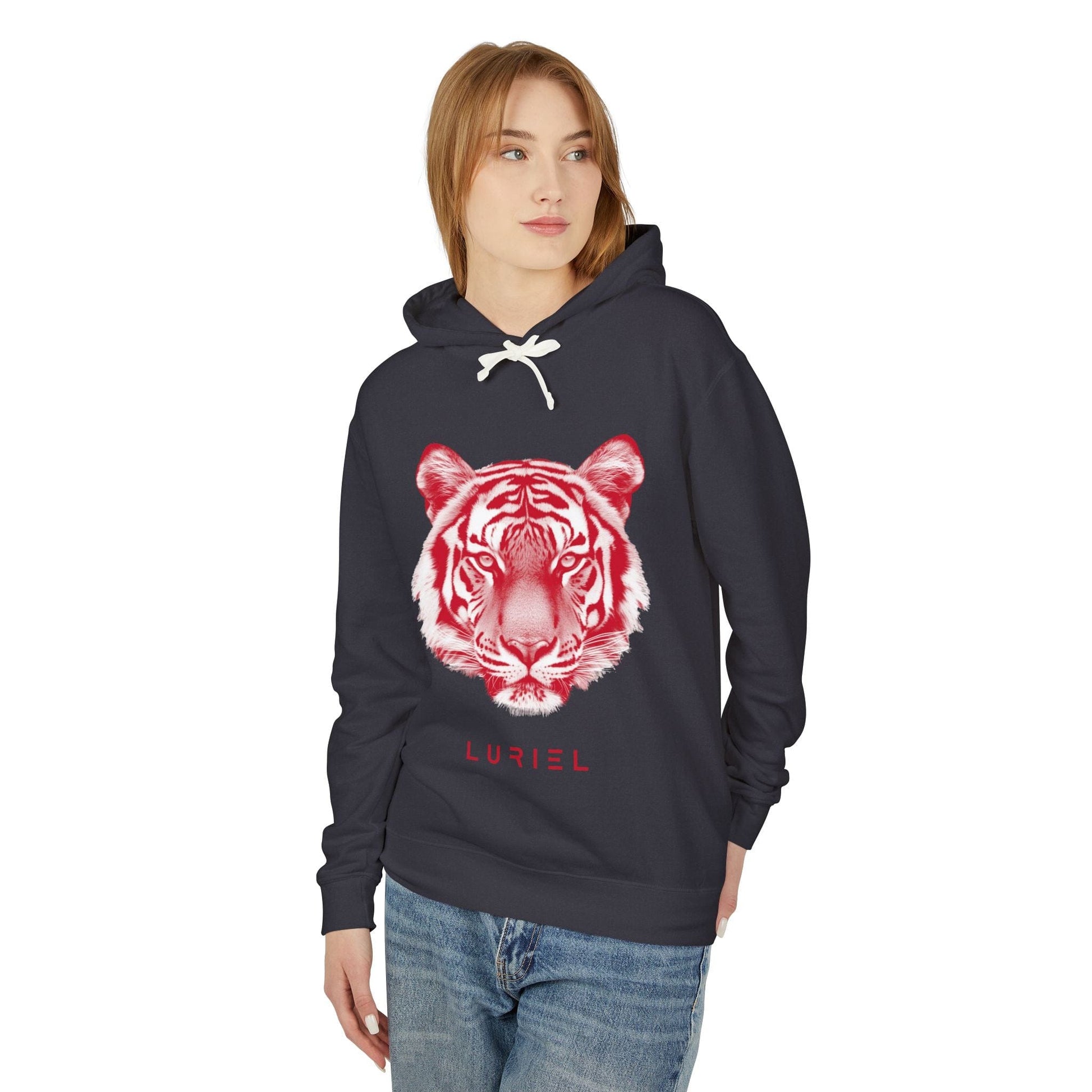 Hoodie Seeing Red But Staying Chill Unisex 100% Cotton Hooded Sweatshirt