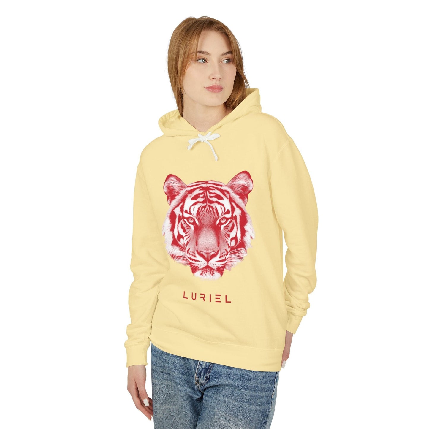 Hoodie Seeing Red But Staying Chill Unisex 100% Cotton Hooded Sweatshirt