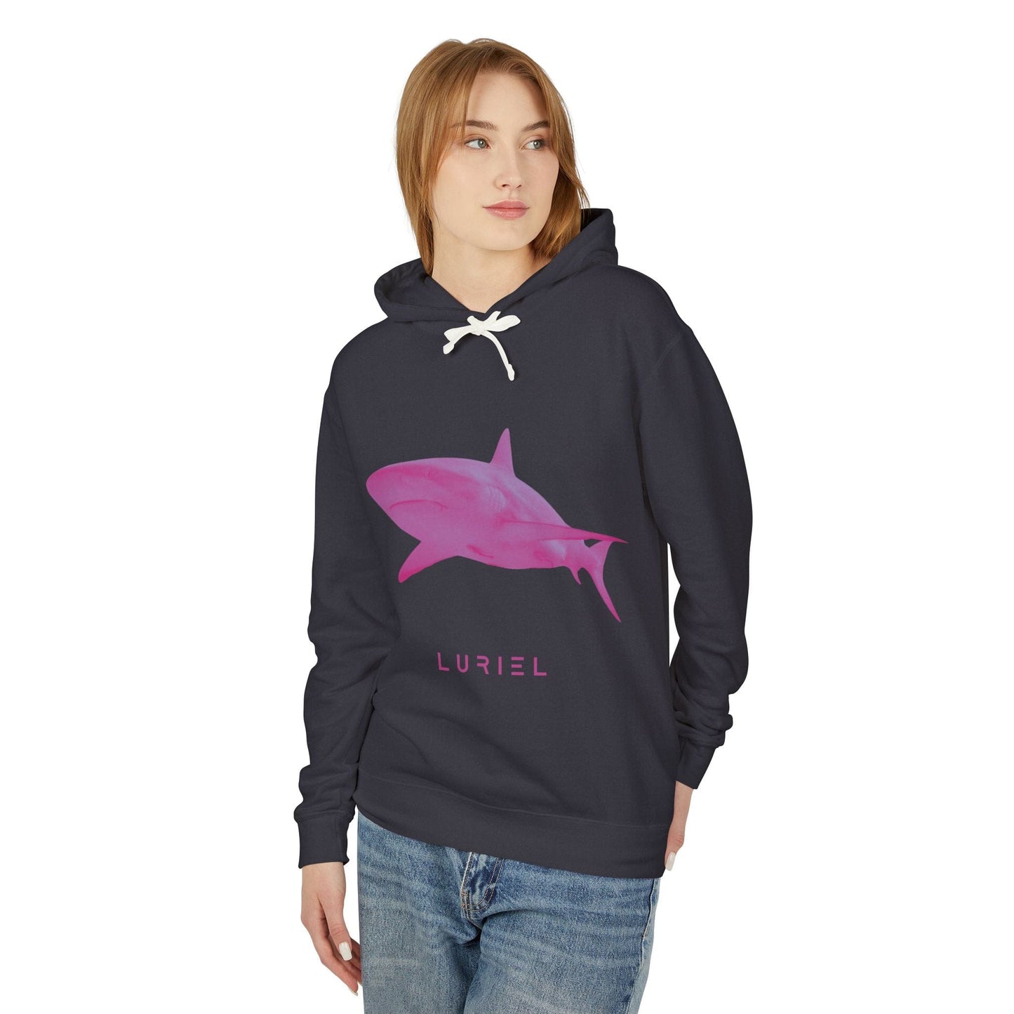 Hoodie Shark Unisex 100% Cotton Hooded Sweatshirt