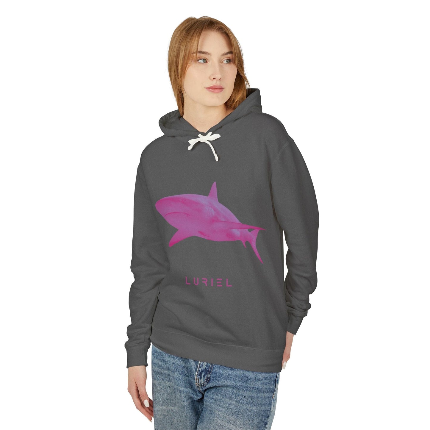 Hoodie Shark Unisex 100% Cotton Hooded Sweatshirt