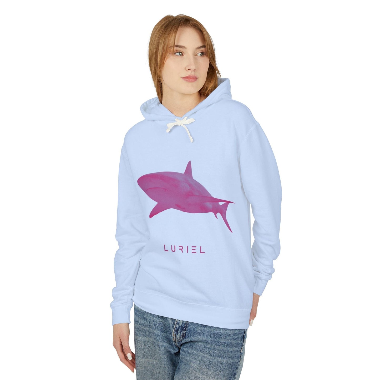 Hoodie Shark Unisex 100% Cotton Hooded Sweatshirt