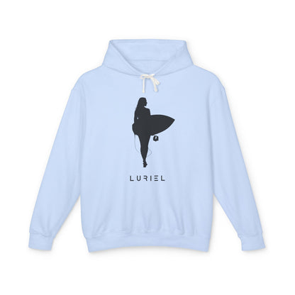 Hoodie Surfer Girl Black Unisex 100% Cotton Hooded Sweatshirt