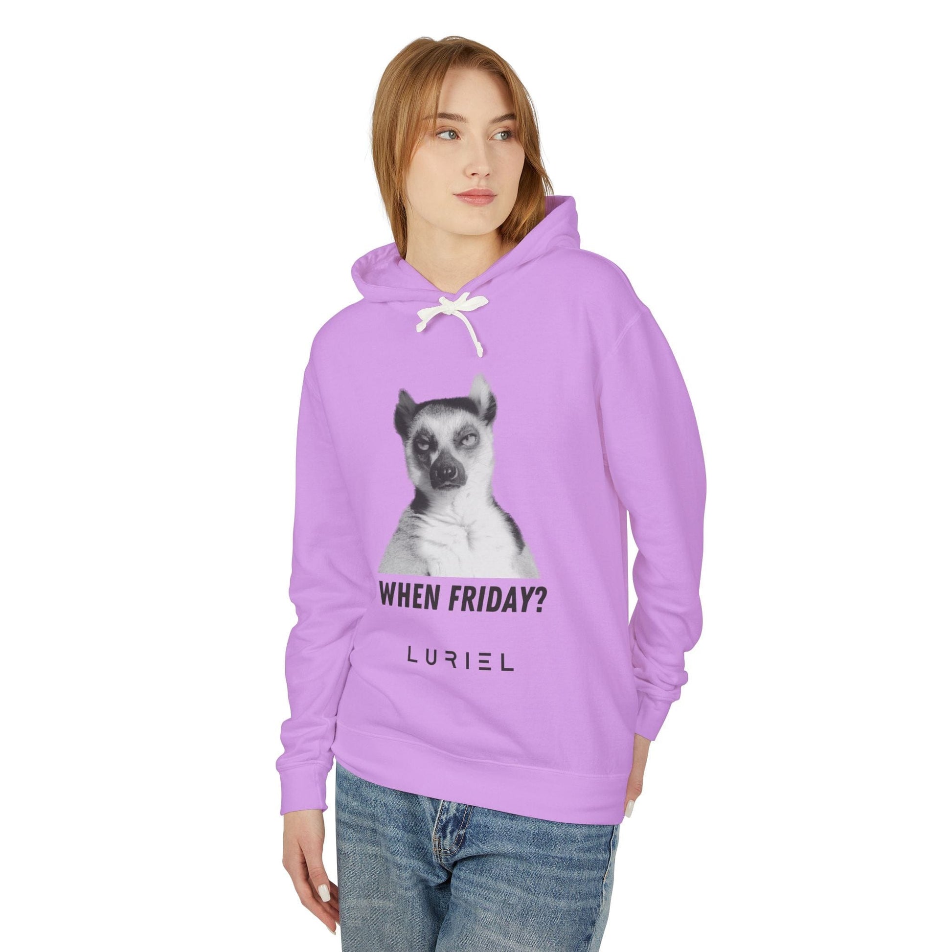 Hoodie When Friday? 100% Cotton Unisex Hooded Sweatshirt