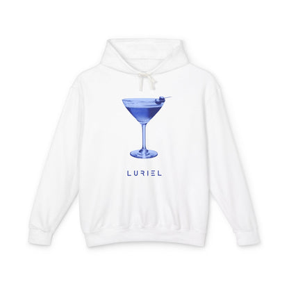 Hoodie White / S Blue Martini Unisex 100% Cotton Hooded Sweatshirt