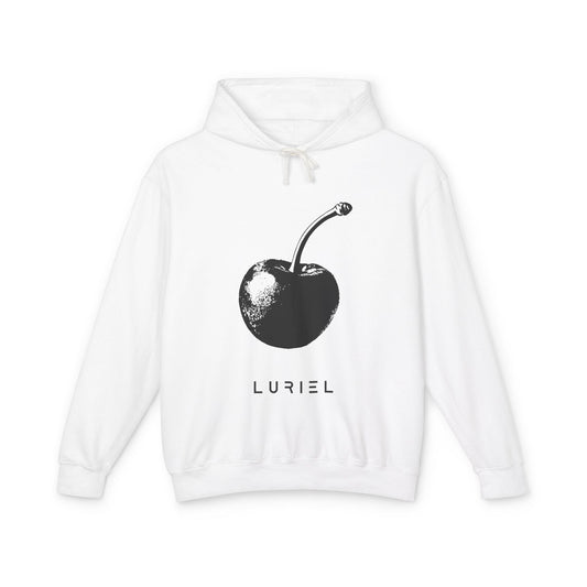 Hoodie White / S Cherry On Top Of The Cake 100% Cotton Unisex Hooded Sweatshirt