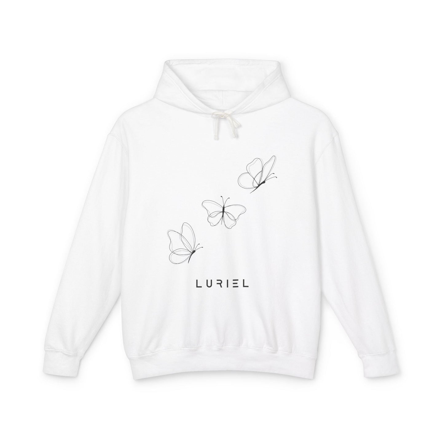 Hoodie White / S The Butterfly Effect Unisex 100% Cotton Hooded Sweatshirt