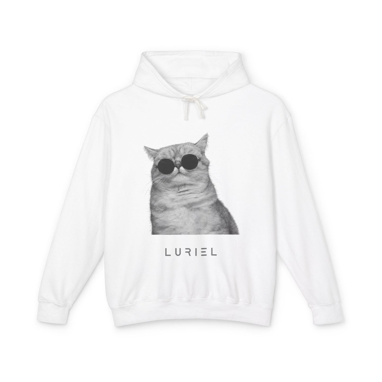 Hoodie White / S The Catfather 100% Cotton Hooded Sweatshirt