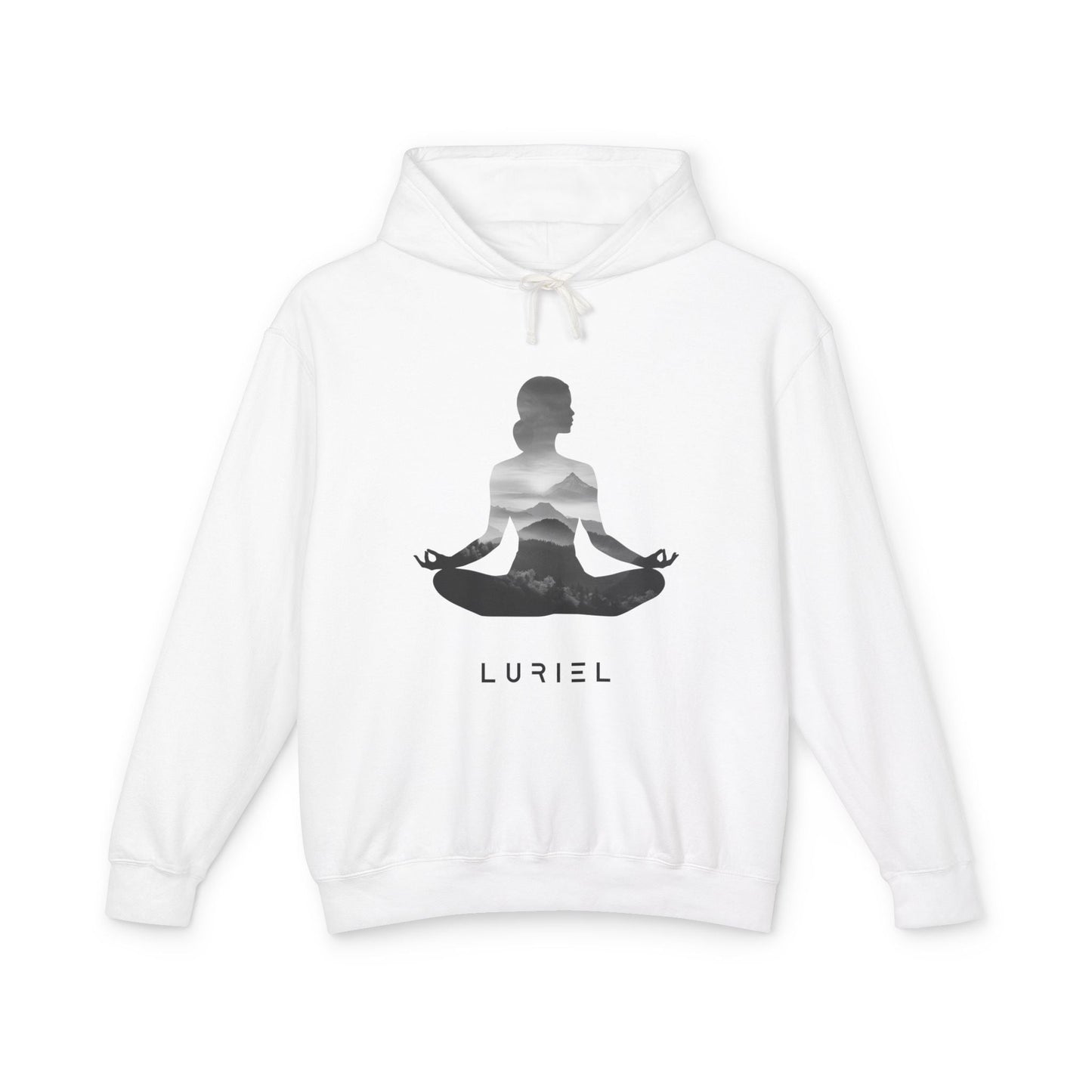 Hoodie White / S Zen Unisex 100% Cotton Hooded Sweatshirt