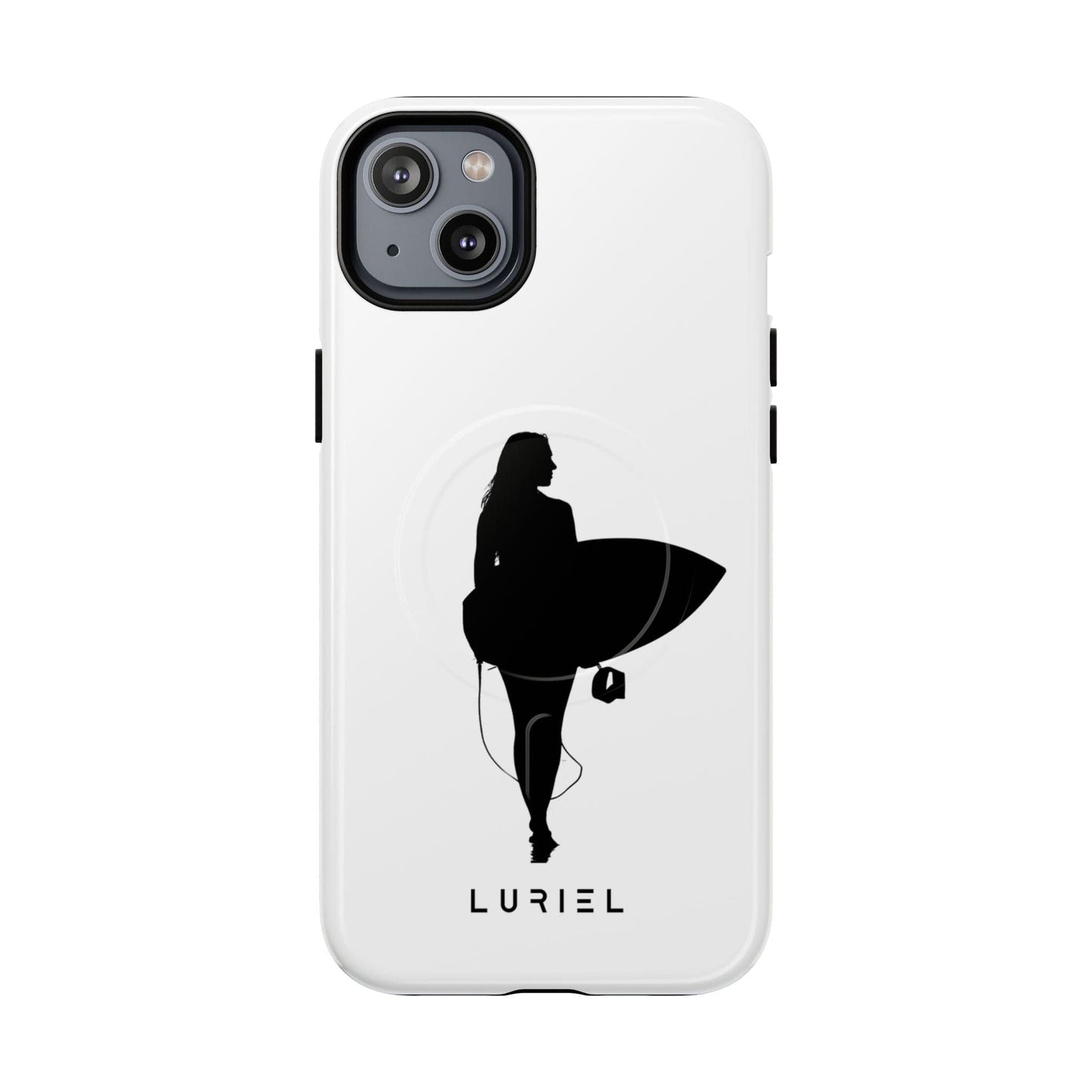 Phone Case iPhone 14 Plus / Glossy Surfer Girl Tough Magsafe Case