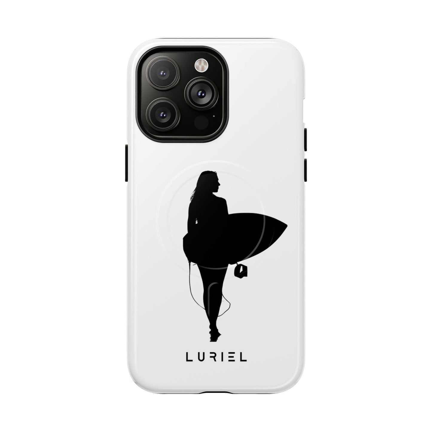 Phone Case iPhone 14 Pro Max / Glossy Surfer Girl Tough Magsafe Case