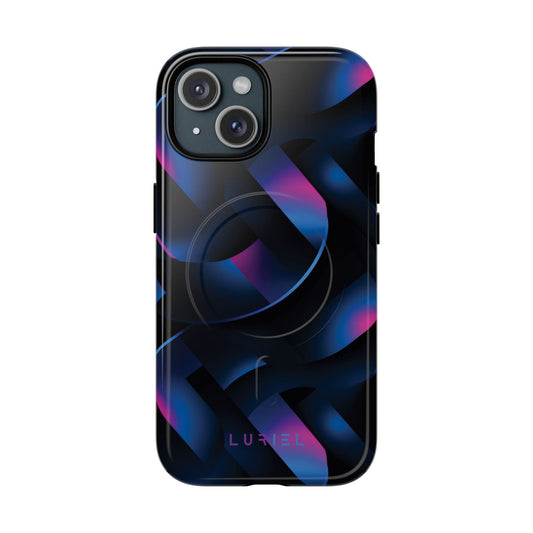 Phone Case iPhone 15 / Glossy Beat Tough Magsafe Case